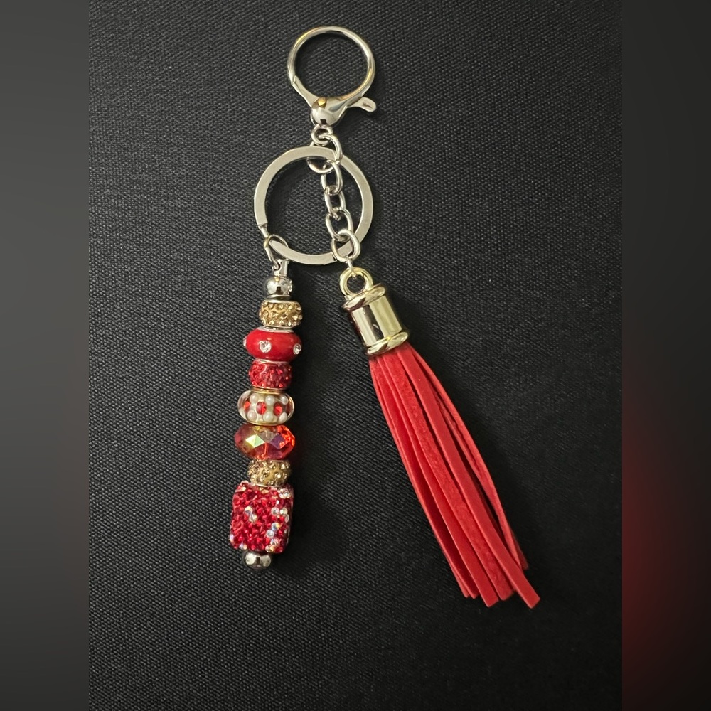 Red & Gold Keychain
